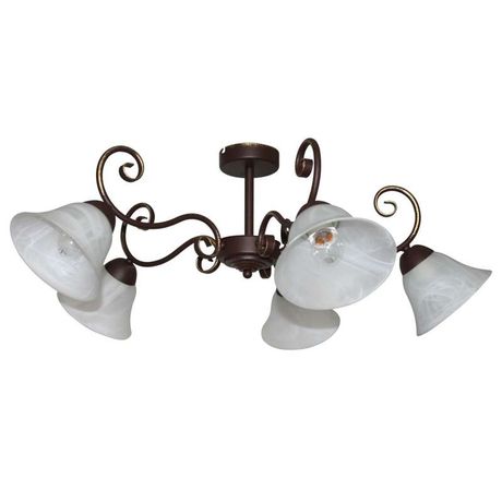 Светильник Люсиль 151 кор.зол. (Плафон 04857) НПБ 01-5х60-151 Е27 ИУ - 1005404068 Элетех