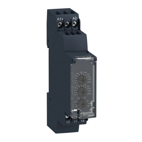 РЕЛЕ КОНТРОЛЯ ПОВЫШ И ПОНИЖ НАПР 65-260В | RM17UBE15 Schneider Electric