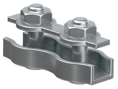 Зажим троса дюплекс 2мм. | CLP1P-ZTVD-2 IEK