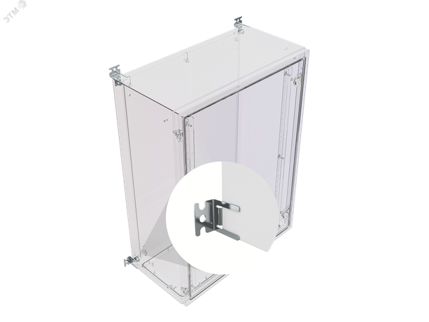 Комплект настенного крепления усиленный UC2/UC2M массой до 80кг (4 шт.) - U2620060404 Узола