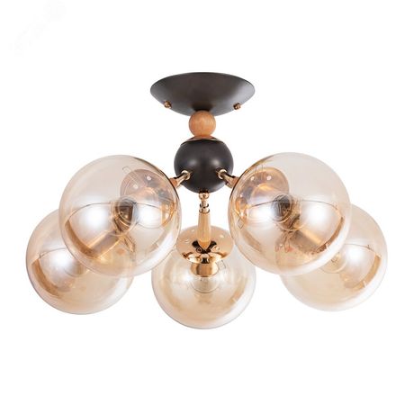 Потолочная люстра BOSTON - A4485PL-5BK Arte Lamp