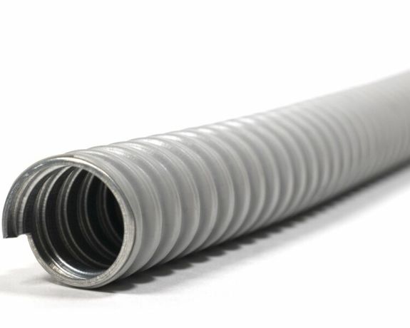 НГ 10 (50 м/уп.) серый | zeta41910 ЗЭТАРУС (Завод электротехнической арматуры) Металлорукав в ПВХ изоляции МРПИ