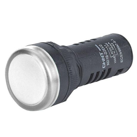 Индикатор ND16-22D/2C белый, встр. резистор, IP65 АС/DC230В (R) | 828017 CHINT
