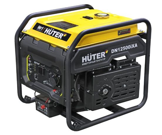 Генератор инверторный DN12500iXA электростартер HUTER 64/10/13
