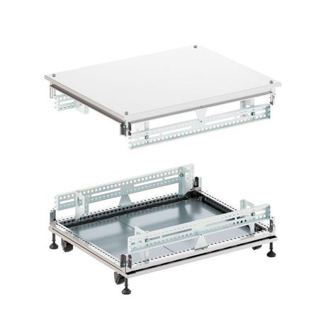 Крыша основание сплошные IT-CQE 800x800, RAL7035 | RGIT808S DKC ДКС