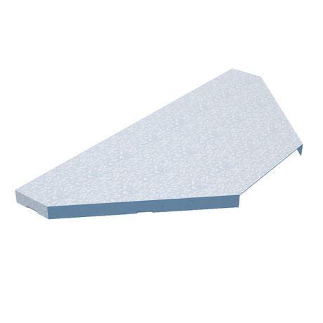 Крышка для ответвителя T-образ. осн.400 KTU400 КМ LO0760 КМ-Профиль