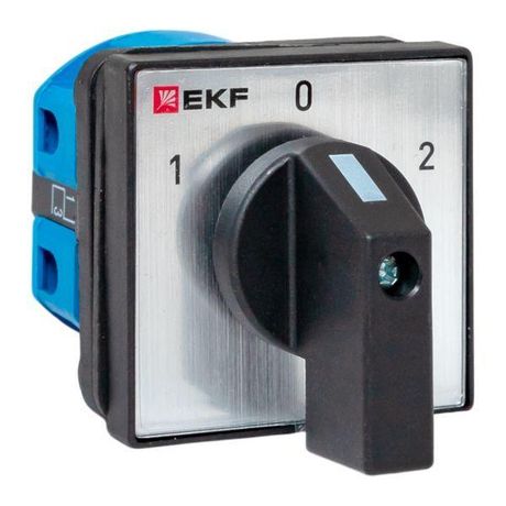 Переключатель кулачковый ПК-1-41 25А 1P «1-0-2» IP65 | pk-1-41-25-65 EKF