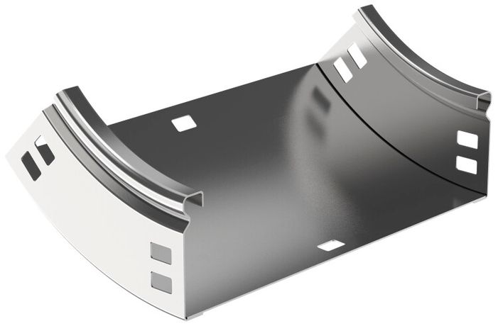 Поворот плавн. 45град тип В10 ESCA 50х300мм | CPV51-0-45-050-300 IEK