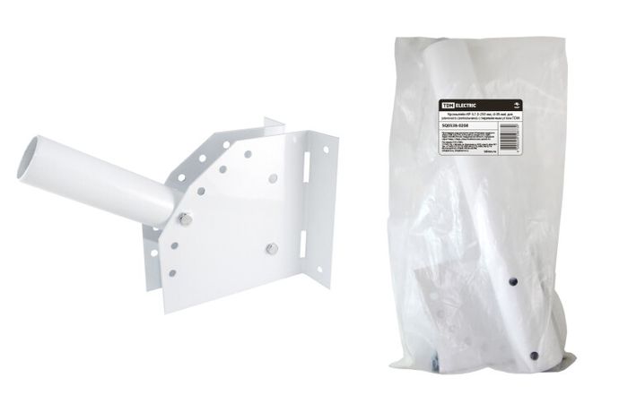 Кронштейн КР-3.1 (I-250 мм, d-38 мм) для уличного светильника с переменным углом | SQ0338-0208 TDM