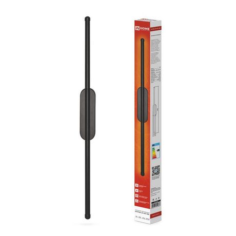 Светильник светодиодный ESTETIKA LUV-60C-30BL 10Вт 230В 3000K 700Лм 600х50x25 черный IN HOME - 4690612054803