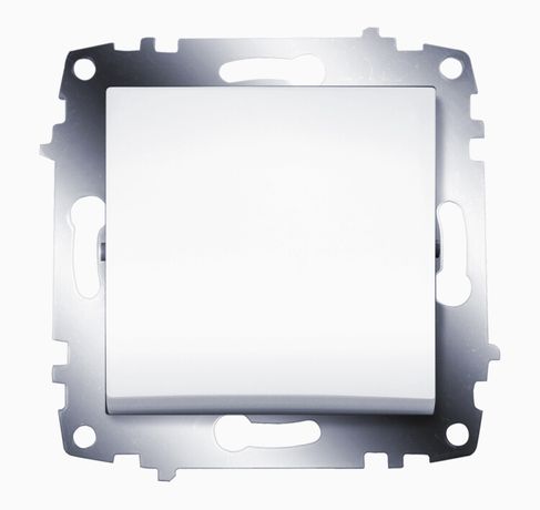 Выключатель 1-кл. 1мод. СП Cosmo 10А IP20 механизм бел. ABB 619-010200-200