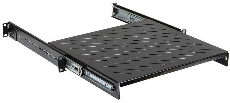 Полка выдвижная L800мм черн. ITK SS05-800PI-R IEK