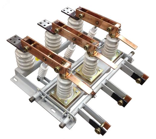Разъединитель РВФЗ-10/1000-II-II в комплекте с приводами ПР-10Б, вилками ВГ, ВПУ - 2844039 ЗАВОД ИНТЕГРАЛ