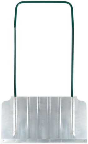 Движок для уборки снега формованный алюминиевый, толщина полотна 1,5 мм, 750х420х1250 мм - 68134 РОС