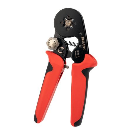 Кримпер HT 16-4 для обжима штыревых наконечников 0.08-16.0 мм² с регулятором прижимного усилия | 12-3216-1 REXANT MEET