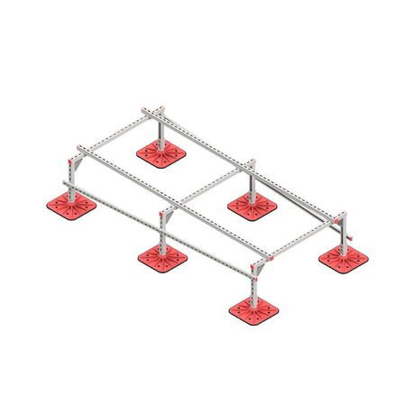 Конструкция опорная для установки оборудования TECHNORAPTOR FOOT 1200х2500 HD КМ TR0221 КМ-Профиль