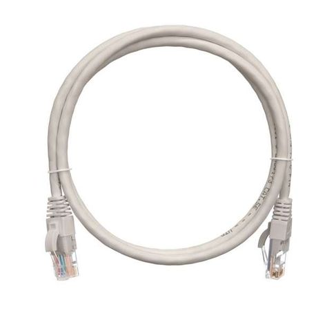 Патч-корд U/UTP 5е RJ45/8P8C 4 пары PVC с защитной защелкой мж 1м сер. NIKOMAX NMC-PC4UD55B-010-GY PC000071