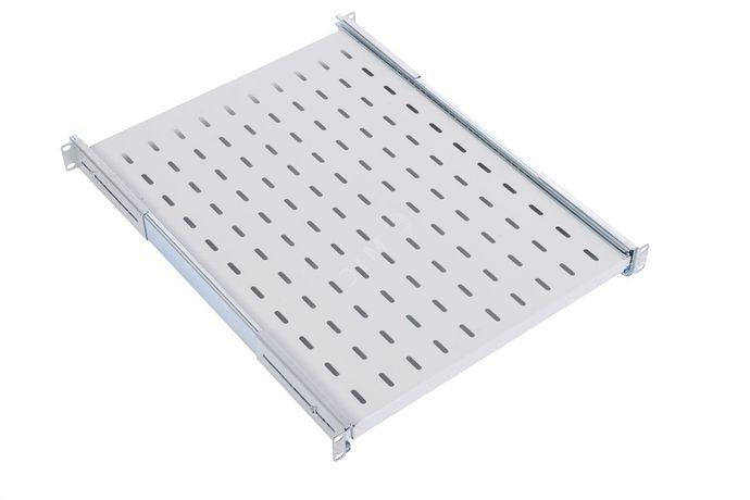 Полка перфорированная выдвижная с телескопическими направляющими, глубина 750 мм | ТСВ-75 ЦМО