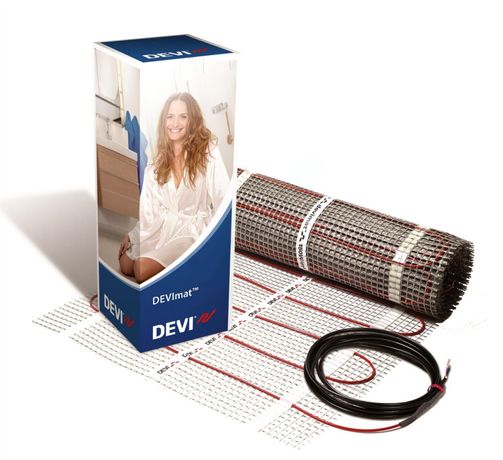 Нагревательный мат двухжильный DEVIcomfort™ 150T (DTIR-150), 750 Вт 0,5 x 10м, 5м2 | 83030576 DEVI ДЕВИ 83030576R