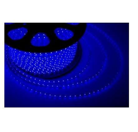 Лента светодиодная SMD5050 13х8мм 60LED/м 14.4Вт/м 220В IP65 син. (уп.100м) Neon-Night 142-103