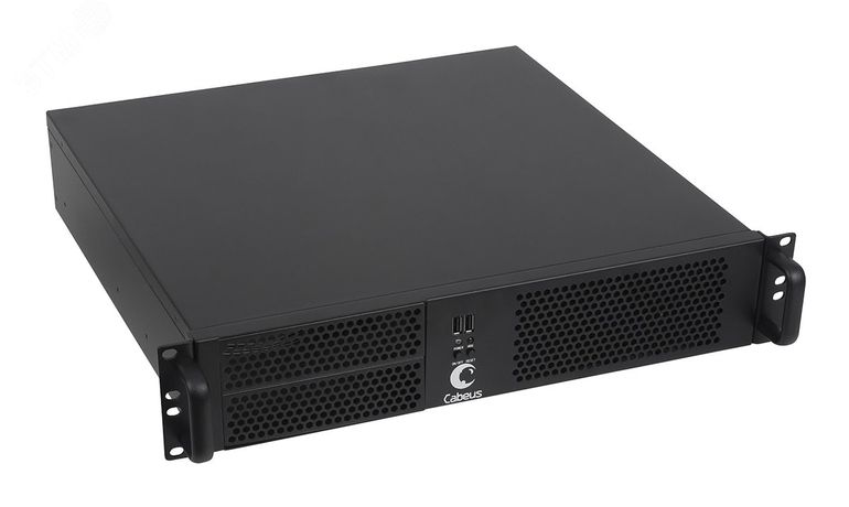 Корпус cерверный 19' 2U, RM (ДxШxВ)мм: 400x430x88.8, 2x5.25'+4x3.5'HDD, без блока питания - CL-N239DS Cabeus 7650c