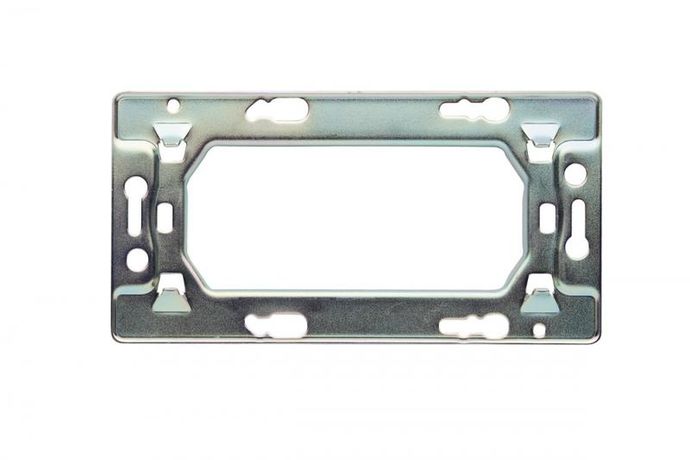 Суппорт для рамок 4 модуля французский стандарт, | 16S-00-04WT Eurolan