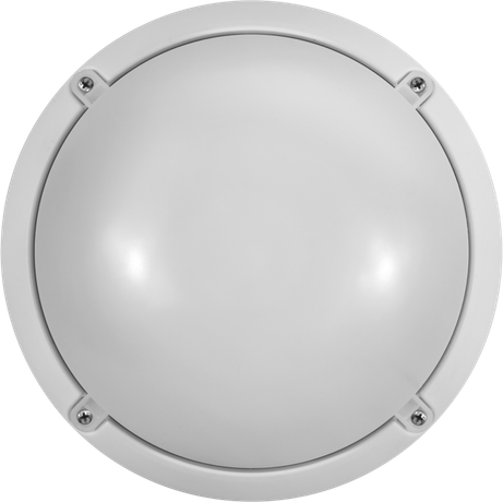 Светильник светодиодный 71 622 OBL-R1-7-4K-WH-IP65-LED-SNRV 7Вт 4000К IP65 520лм ЖКХ с оптико-акустич. датчиком круг бел. (аналог НПП) ОНЛАЙТ 71622 Navigator 19994