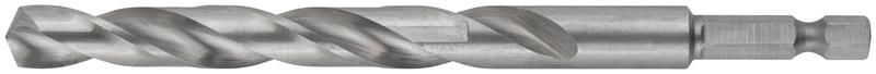 Сверло HSS по металлу,полированное, U-хвостовик под биту, инд.упаковка 10,0 мм - 34100 РОС
