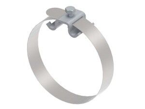 Обойма для круглого проводника на водосток L-100, нерж. AISI 304, 193150 | МА-150-Н304 Ostec