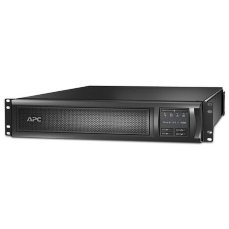 Источник бесперебойного питания Smart-UPS X 2700Вт/3000В.А Rack/Tower LCD 200-240V; Interface Port SmartSlo; USB; Extended runtime model 2U APC SMX3000RMHV2U Schneider Electric 694755