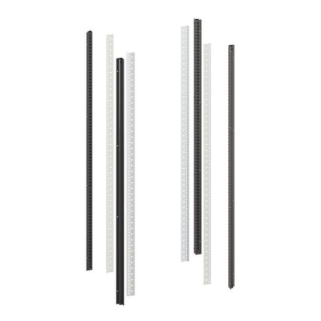 Комплект вертикальных стоек для 24U IT-CQE RAL9005 DKC RBITKMN24 ДКС