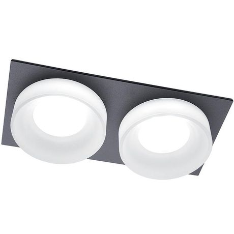 Светильник встраиваемый DL2902 потолочный MR16 G5.3 черный | 41138 Feron