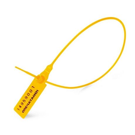 Пломба номерная Универсал-350 (жел) | 102089 Fortisflex КВТ