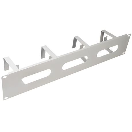 Органайзер кабельный 19дюйм 2U 5 колец метал. RAL 7035 сер. SYSMATRIX SA 0220.7000