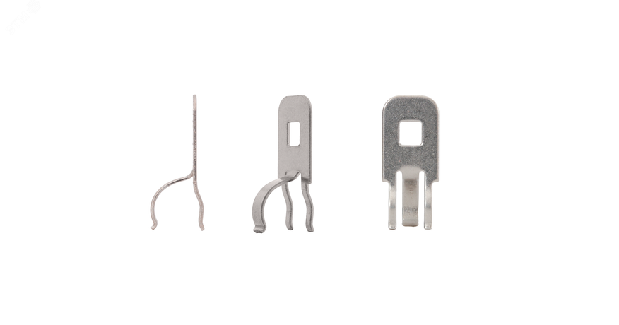 Клипса заземления используется с модулями или магазином защиты при установке плинтов на круг. направляющие (на 1 плинт требуется 2шт) (уп.10шт) NIKOMAX NMC-PL-EC-10 ЭКО09412