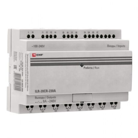 Программируемое реле 20 в/в 230В PRO-Relay EKF PROxima | ILR-20CR-230A