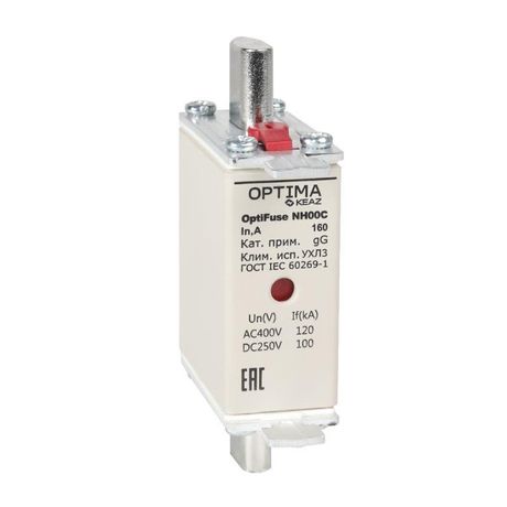 Вставка плавкая OptiFuse NH00C-8-gG-УХЛ3 | 374909 КЭАЗ