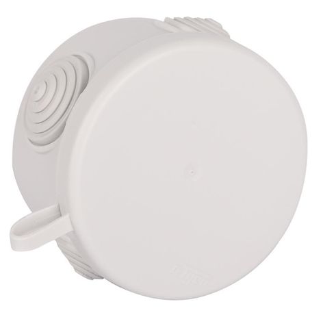 Коробка распаячная для ОП 80х50мм сер. Ruvinil 67025М TYCO