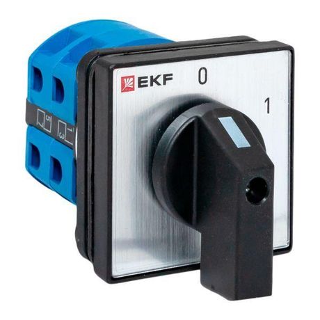 Переключатель кулачковый ПК-1-13 25А 3P «0-1» IP65 | pk-1-13-25-65 EKF
