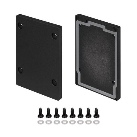 Заглушка IP-LINE-5475 BLACK глухая (ARL, Металл) Arlight 055283