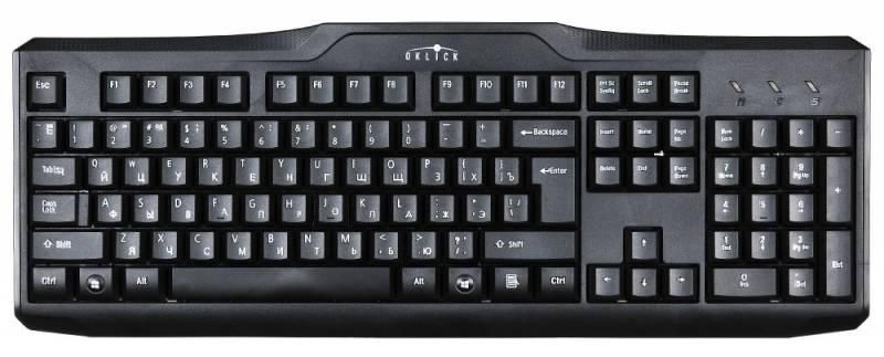 Клавиатура 170M черн. USB KW-1318 ОКЛИК 855272
