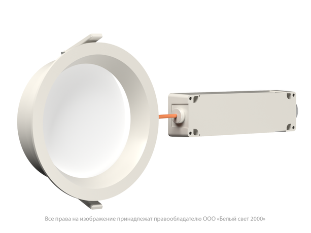 Светильник аварийный BS-DL-10-L1-LED V01 White 3000К Белый Свет a29270