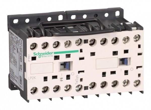 Контактор реверсивный K 3п/6А НО 24В DC зажим под винт SchE LP2K0610BD Schneider Electric