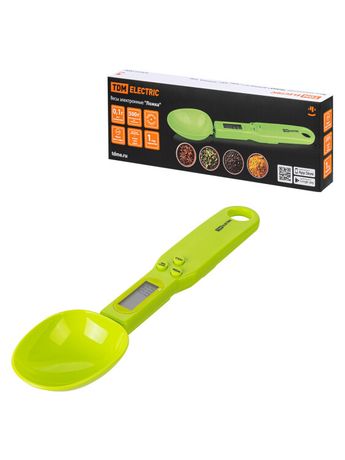 Весы электронные "Ложка", деление 0,1 г, макс. 500 зеленый, | SQ4025-0006 TDM