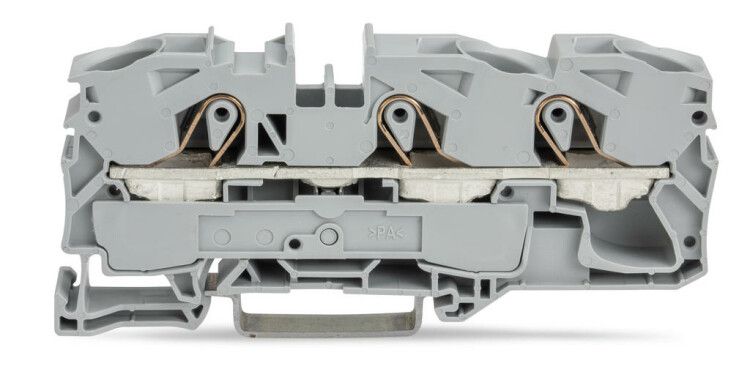 Клемма проходная 3-проводн. (0.5-16мм) пригодный для Ex e сер. WAGO 2016-1301