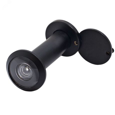 Глазок дверной АЛЛЮР ГДШ-4 БШт 60-100мм d=16мм черный - 13720 ПТК