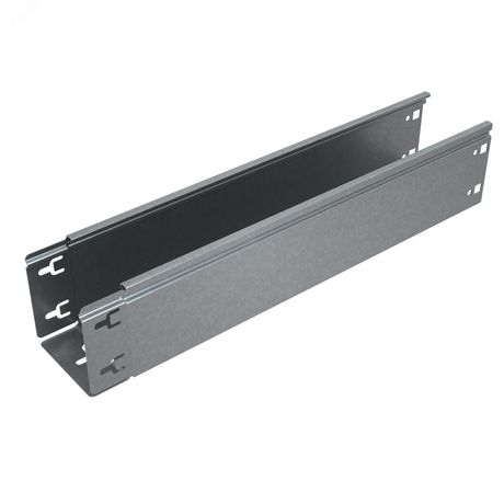 Лоток неперф. 100х500х1,2 L2500 мм Быстрый монтаж ПЛЮС INOX304 - LNplus100-500-1.2-2500 КМ-Профиль PL13244