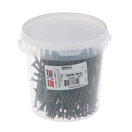 Саморез ШСГД 4,8х110 (100 шт) - ведро ( 0,848 кг) | 106797 Tech-KREP