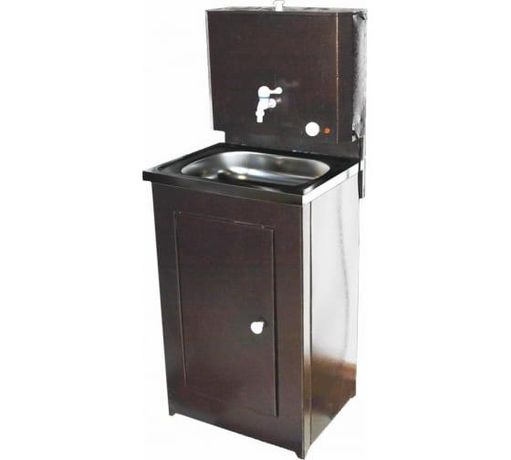 Умывальник дачный КОМФОРТ, без подогрева, нержавеющая мойка, цвет медь - 74/4/11 Вихрь