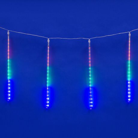 Гирлянда светодиодная "Падающие звезды" ULD-E2405-240/DTK MULTI METEOR 8 подвесов 240 LED 2.4х0.5м мульти IP44 Uniel 11122